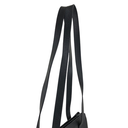 CELINE Toggle Clasp Shoulder bag Black Vintage dfgr6w
