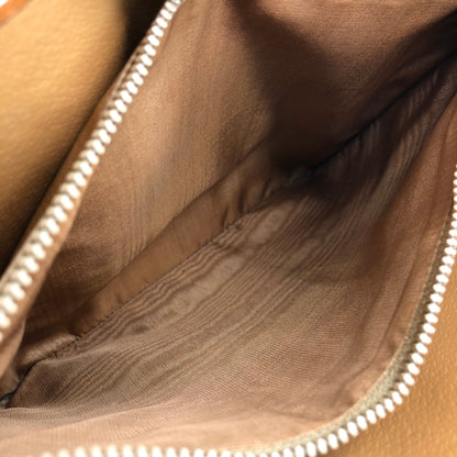 CELINE Macadam Blason Shoulder bag Totebag Beige Vintage arbnmz