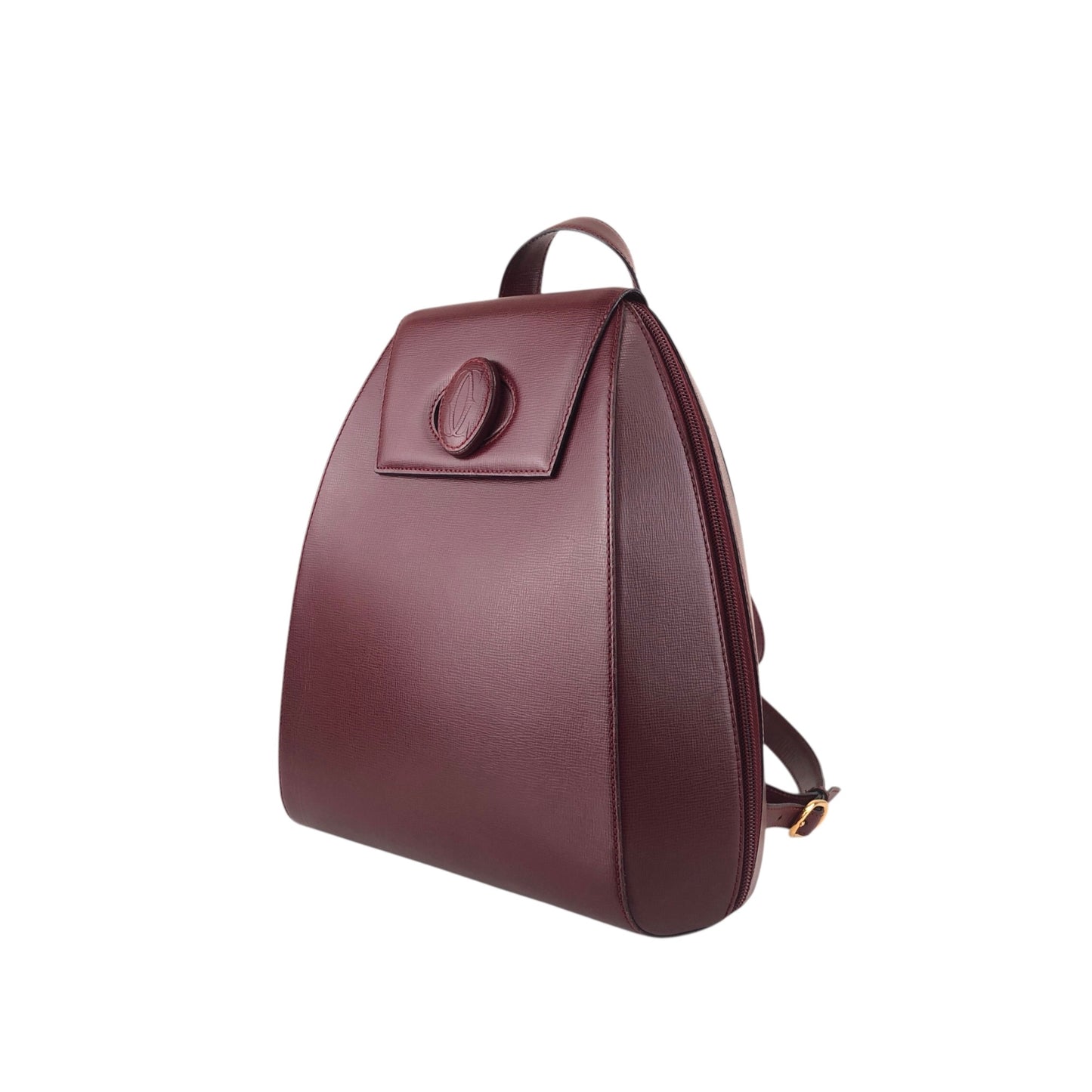 Cartier Turn Lock Backpack Bordeaux Vintage bzjsdj
