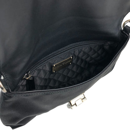 Salvatore Ferragamo Gancini Handbag Brown Vintage 5bhg4h