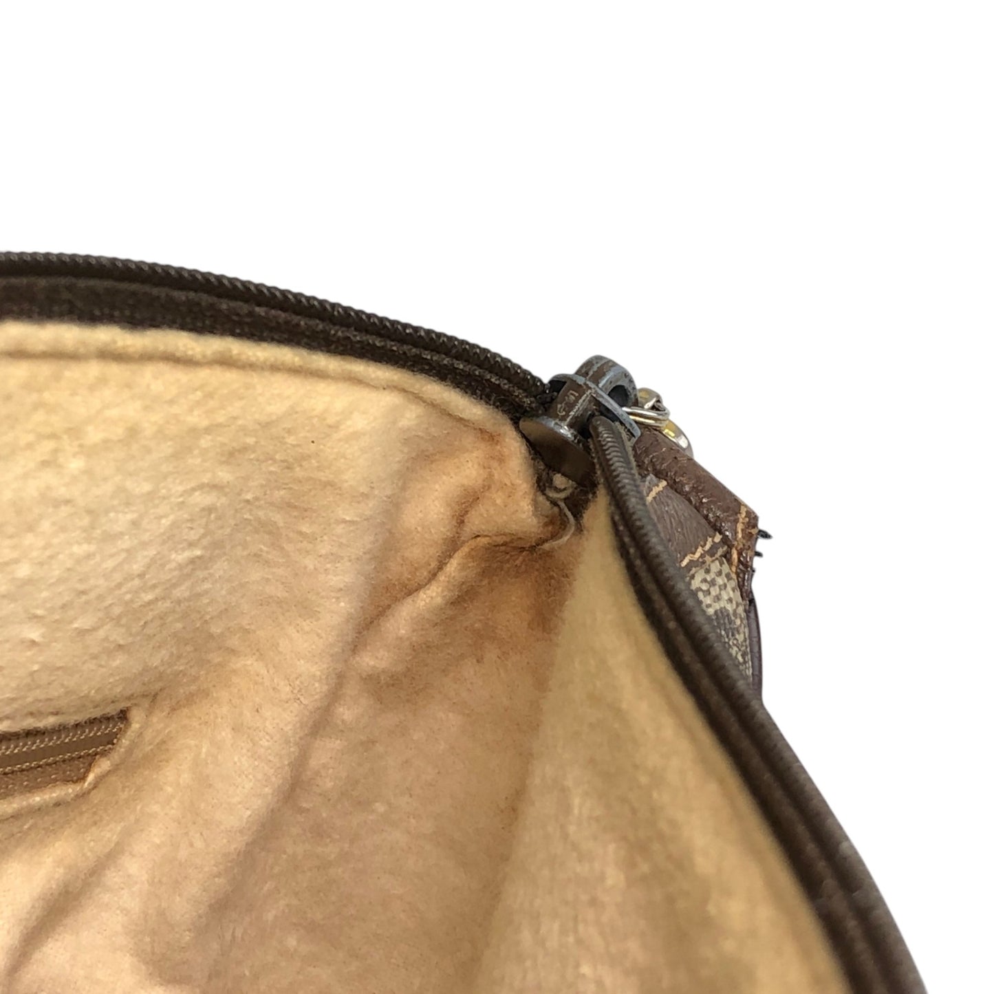 GUCCI Sherry Line Shoulder bag Beige Vintage wwyvj3