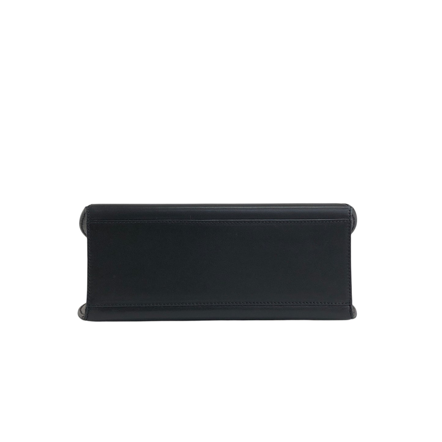 Cartier Top Handle Handbag Black Vintage dtgya8