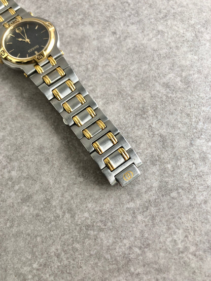 GUCCI Quartz Watch Silver 9000M Vintage z7pii8
