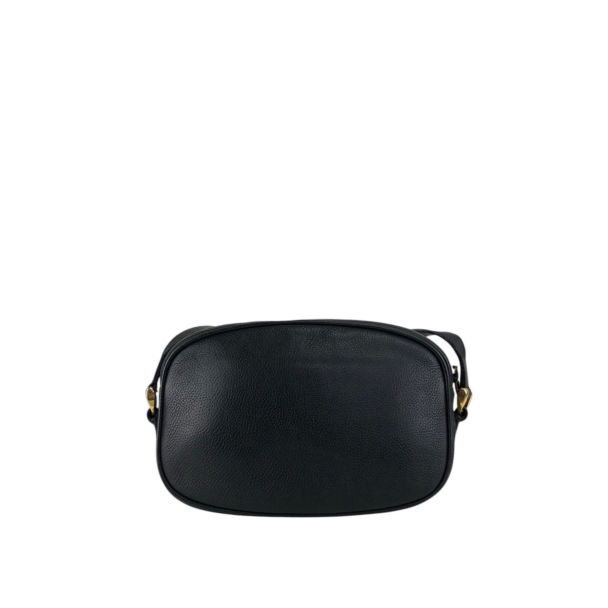 GUCCI GG Logo Motif Shoulder bag Black Vintage batagd