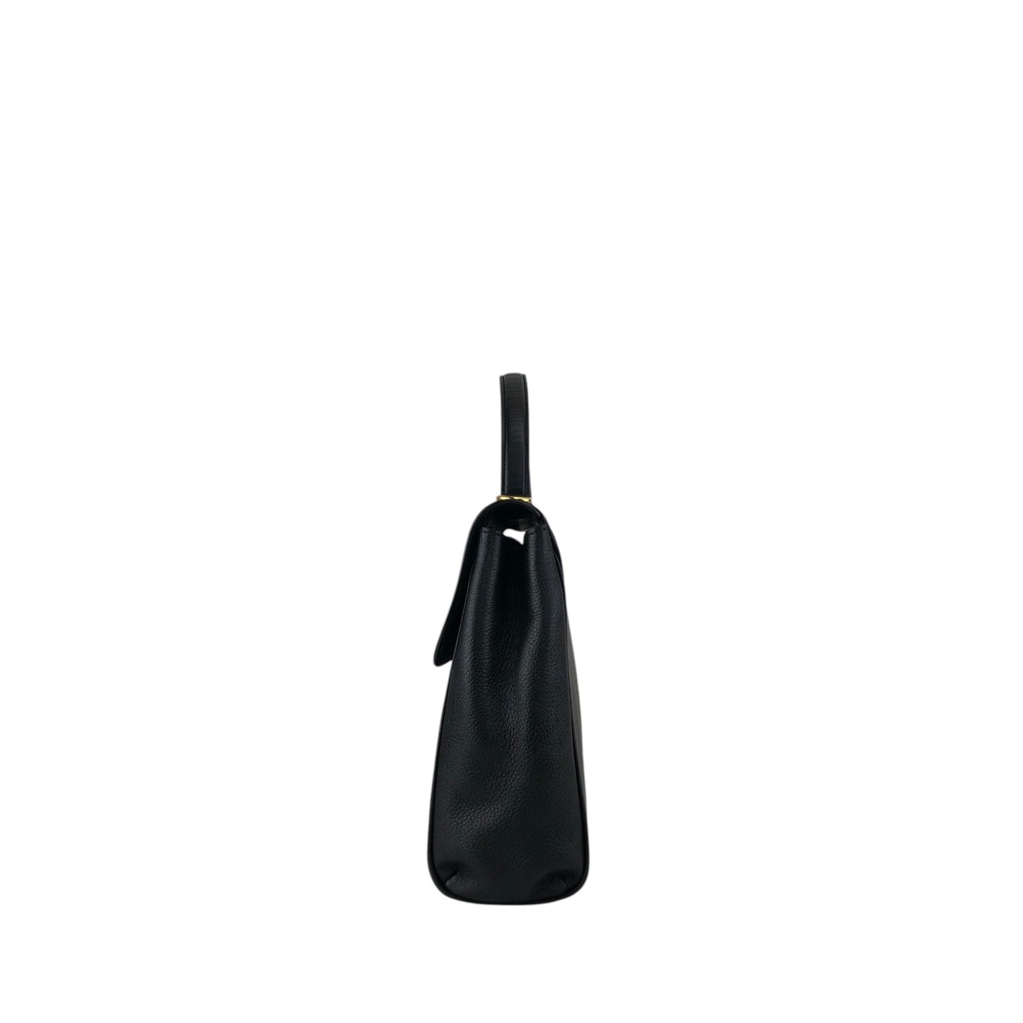 CELINE Toggle Clasp Two-way Handbag Shoulder bag Black Vintage nnb8md