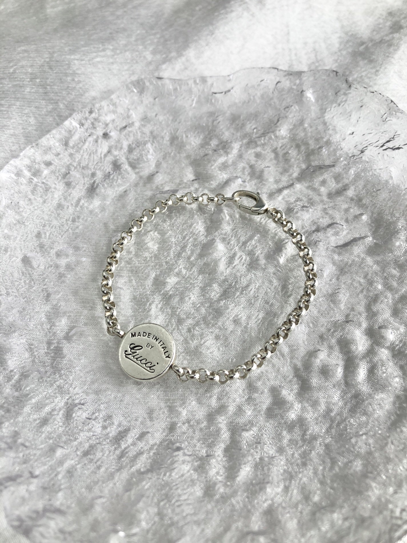 GUCCI SILVER925 Bracelet Silver Vintage 35zmd3