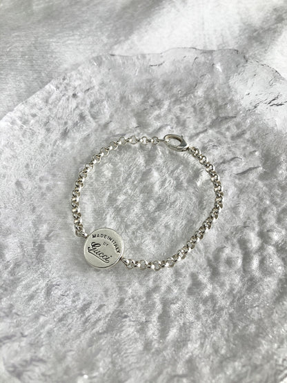 GUCCI SILVER925 Bracelet Silver Vintage 35zmd3