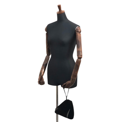 LOEWE Logo Handbag Black Vintage vfx75i