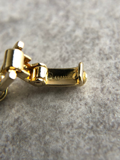 Christian Dior CD Logo Bracelet Gold Vintage jmr7w6