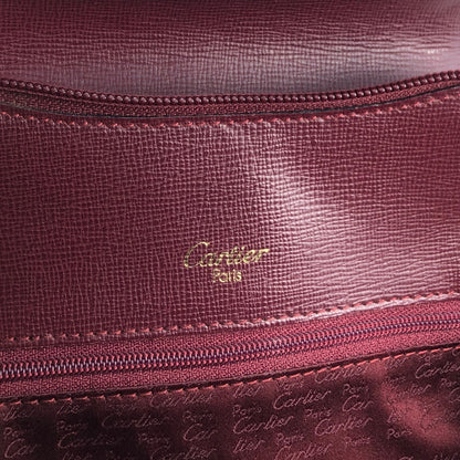 Cartier Turn Lock Backpack Bordeaux Vintage bzjsdj