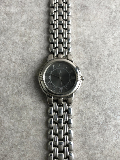 Yves Saint Laurent Quartz Watch Silver Vintage zhgbeb