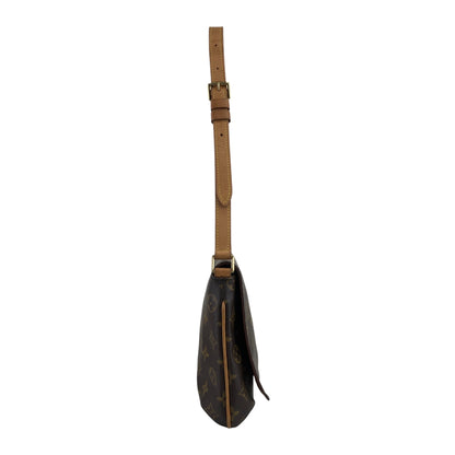 LOUIS VUITTON Monogram 單肩包 棕色 復古 ir4uvs