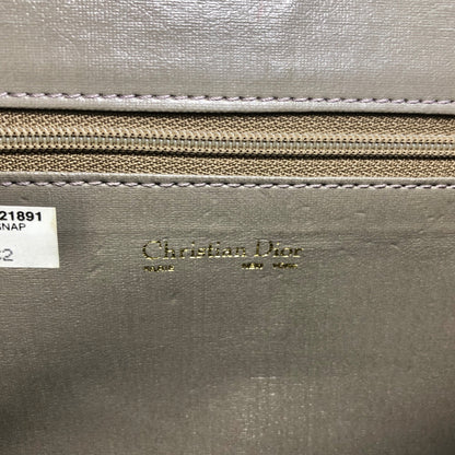 Christian Dior Logo Chain Shoulder bag Gray Vintage kynndd