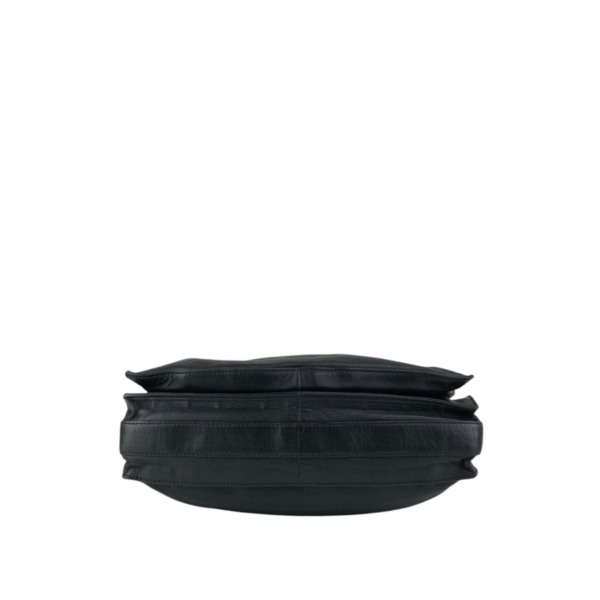 LOEWE Anagram Drawstring Shoulder bag Black Vintage zbxjy7