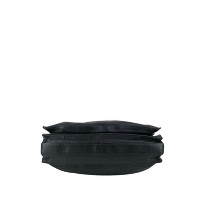 LOEWE Anagram Drawstring Shoulder bag Black Vintage zbxjy7