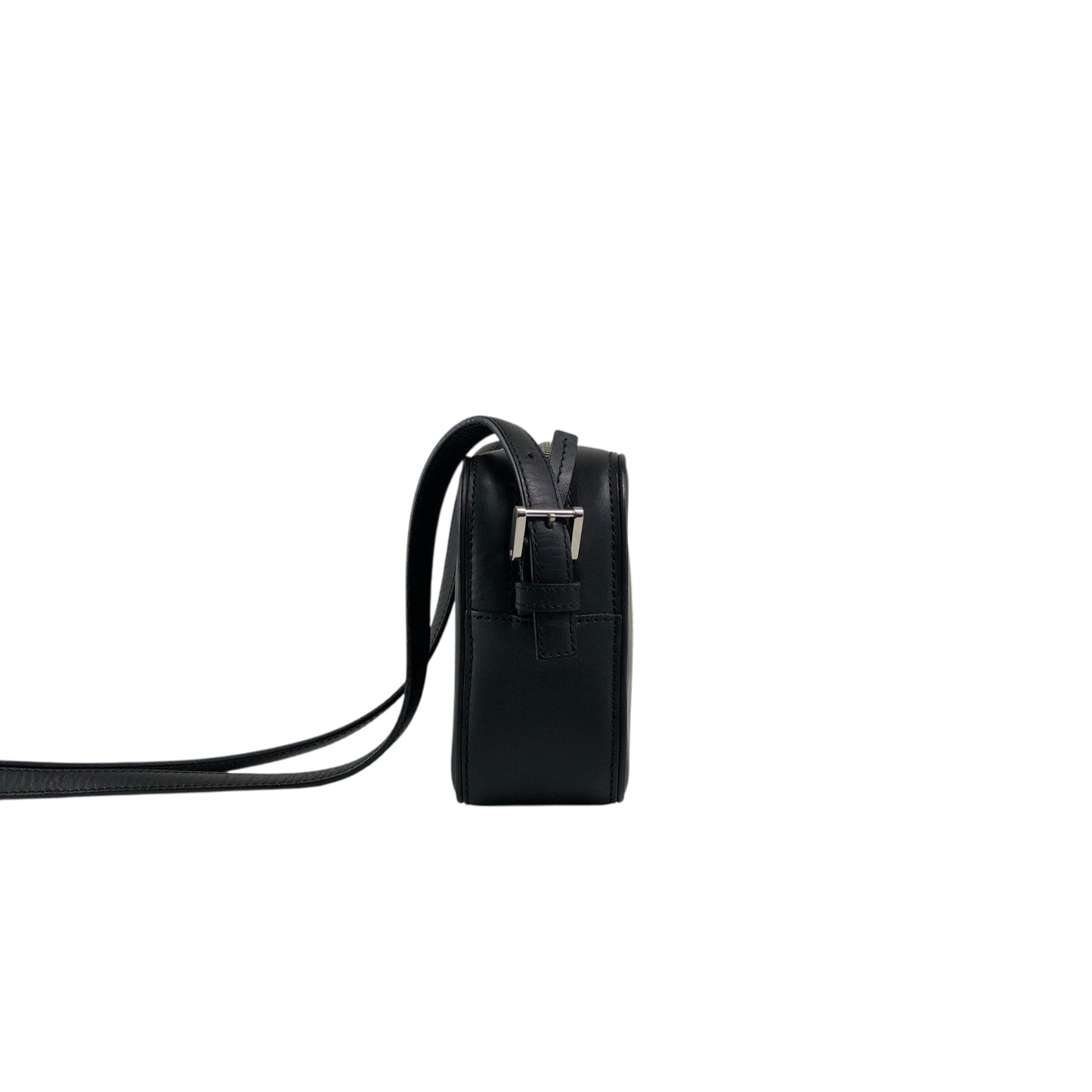 BURBERRY Logo Shoulder bag Black Vintage a7p8nh