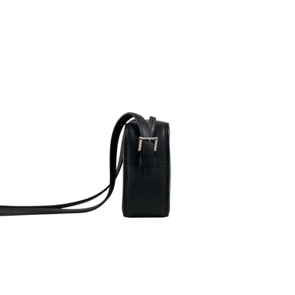 BURBERRY Logo Shoulder bag Black Vintage a7p8nh