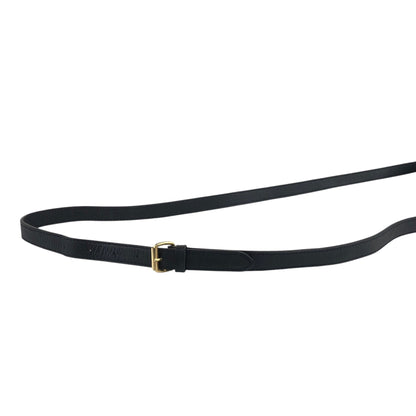 CELINE Gancini Shoulder bag Black Vintage 4xp2cr