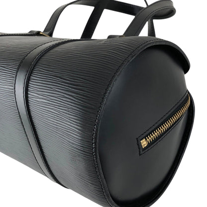 LOUIS VUITTON Handbag Barrel bag Black  Soufflot Vintage yw2s87