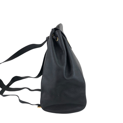 Christian Dior CD Logo Backpack Black Vintage nrnd3i