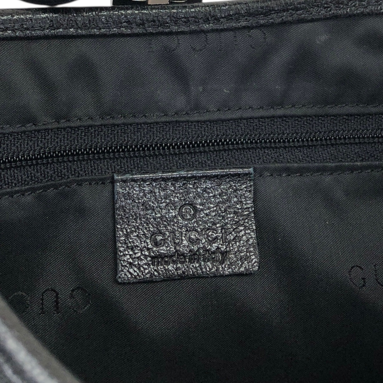 GUCCI Jackie Shoulder bag Black Vintage bce64k