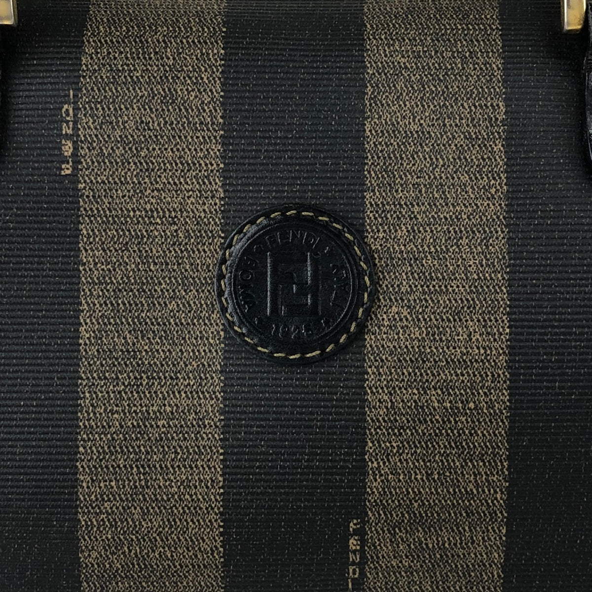 FENDI Pecan Two-way Small Boston bag Shoulder bag Black Vintage 3d83yd