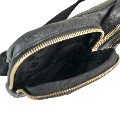 GUCCI Shoulder bag Sling bag Black Vintage 2b2jge