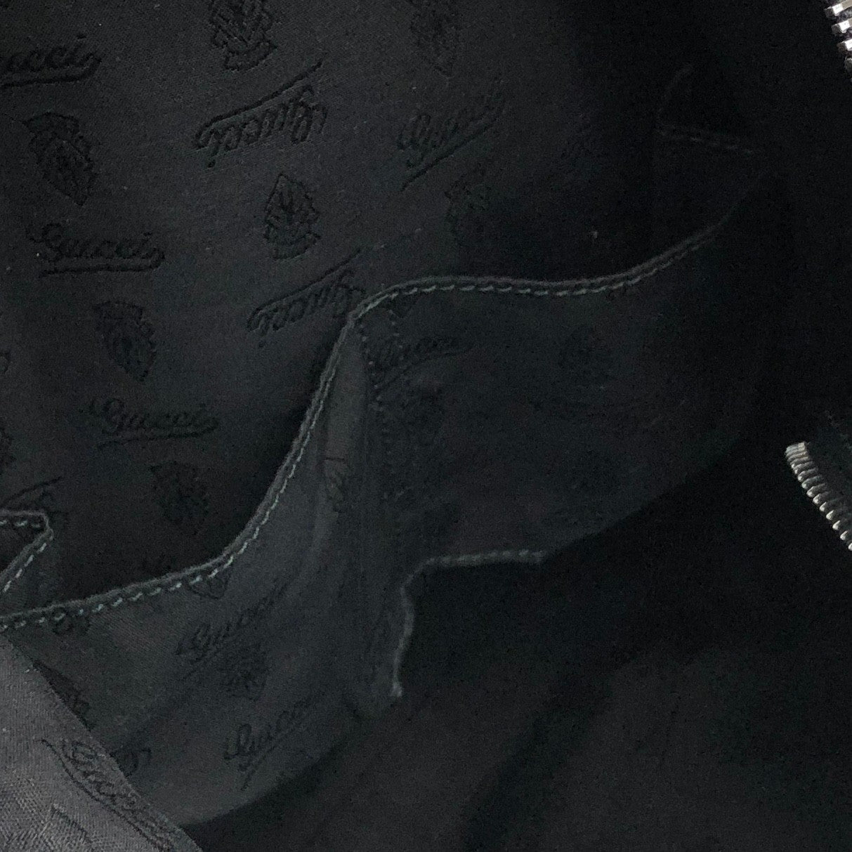 GUCCI Chain Shoulder bag Black 228560 Vintage hxuxav