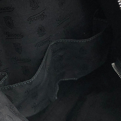 GUCCI Chain Shoulder bag Black 228560 Vintage hxuxav