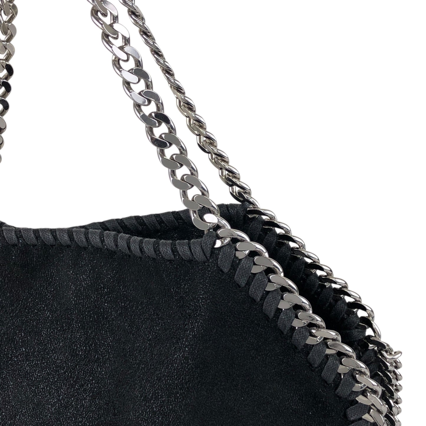 Stella McCartney Chain Handbag Shoulder bag Black Vintage 6f8ahi