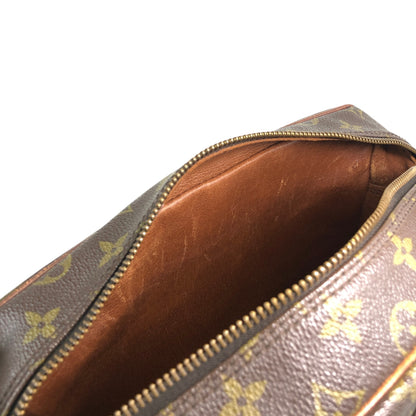 LOUIS VUITTON Monogram Shoulder bag Brown Vintage sawe4x