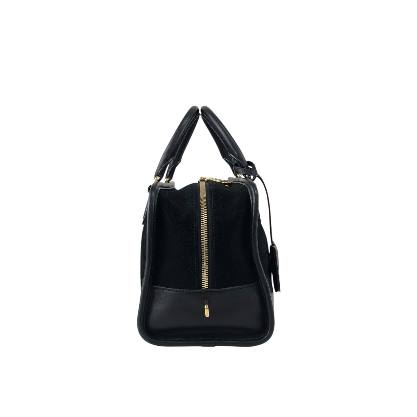 LOEWE Amazona28 Anagram Small Boston bag Handbag Black Vintage hf8cwp