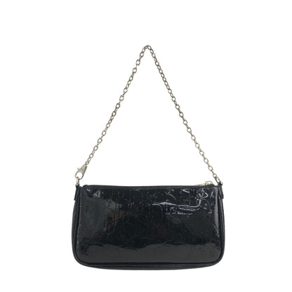 Christian Dior Trotter Small Chain Handbag Black Vintage 5zy6xf