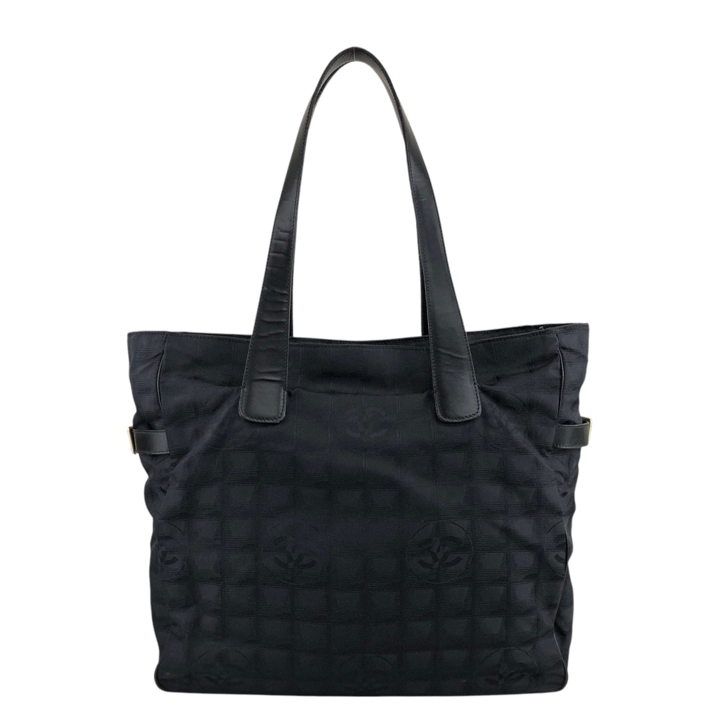 CHANEL New Travel Line Totebag Black Vintage v3jtbw