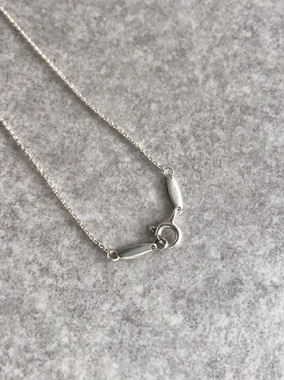 Tiffany & Co. Cross Motif Necklace Silver Vintage upy5ep