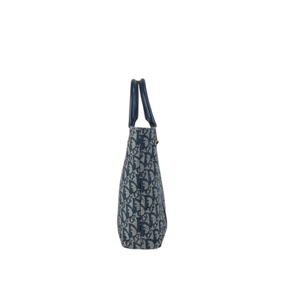 Christian Dior Trotter Totebag Navy Vintage ysuxts