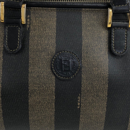 FENDI Pecan Two-way Handbag Shoulder bag Black Vintage tyz7ma