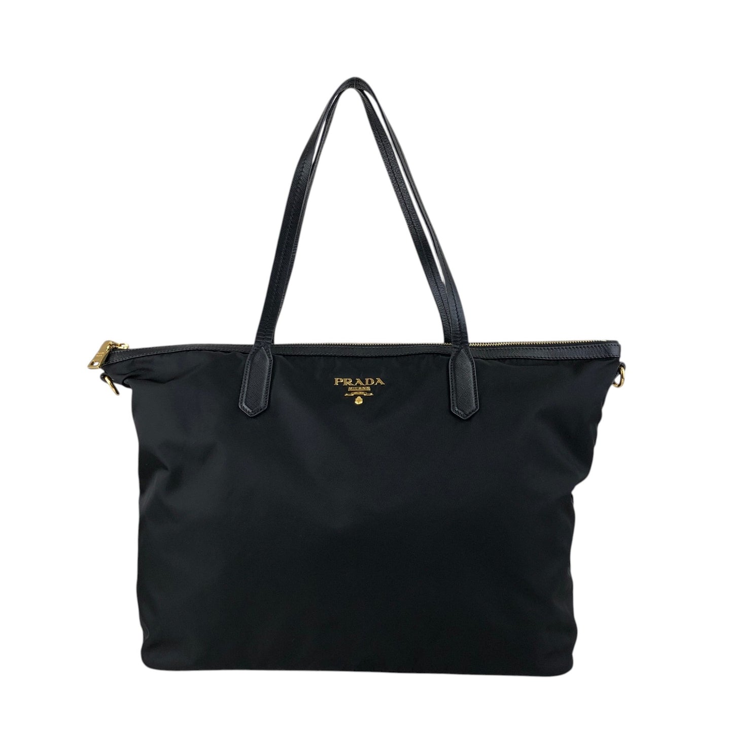 PRADA Logo Totebag Black Vintage dvcviv
