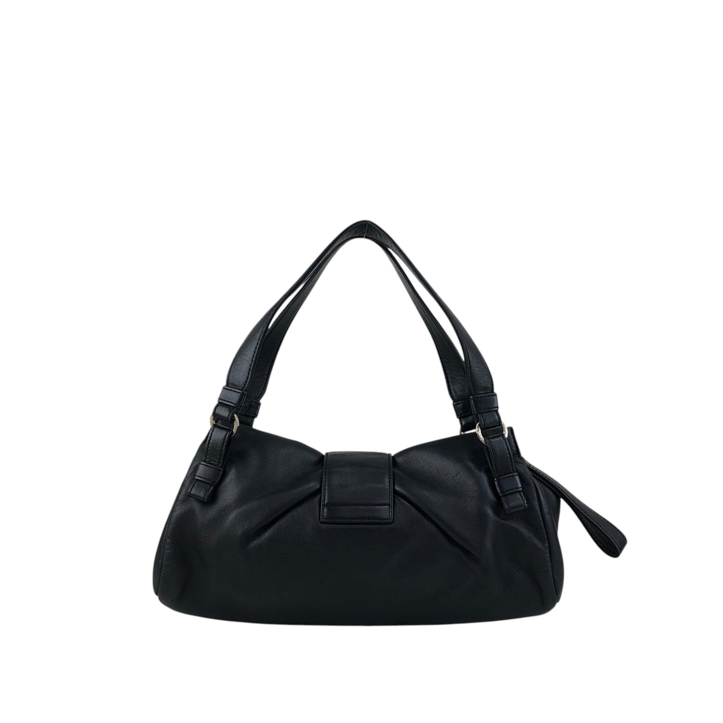 LOEWE Anagram Handbag Shoulder bag Black Vintage pk4pvs