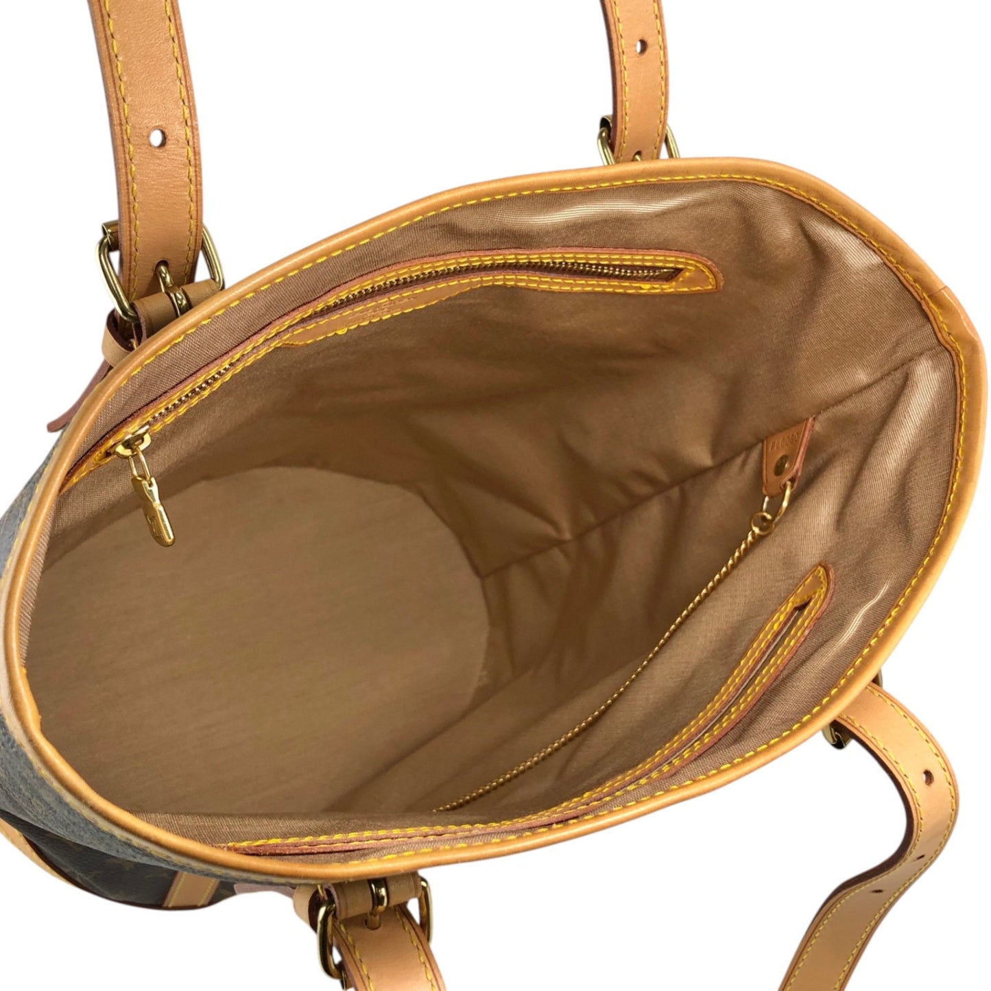 LOUIS VUITTON Monogram Totebag Brown Vintage nh8c8s