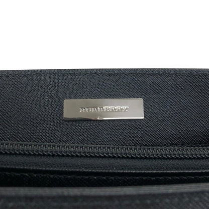 BURBERRY Logo Totebag Black Vintage ykuyii