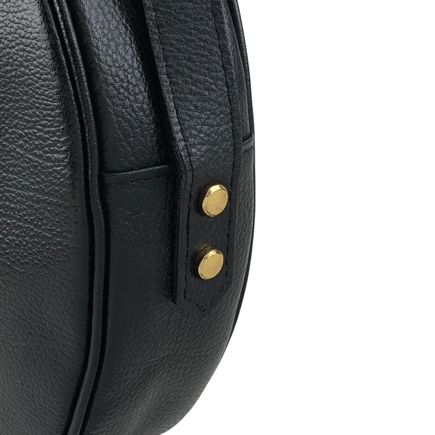 Yves Saint Laurent YSL Logo Shoulder bag Black Vintage 5yuyyw