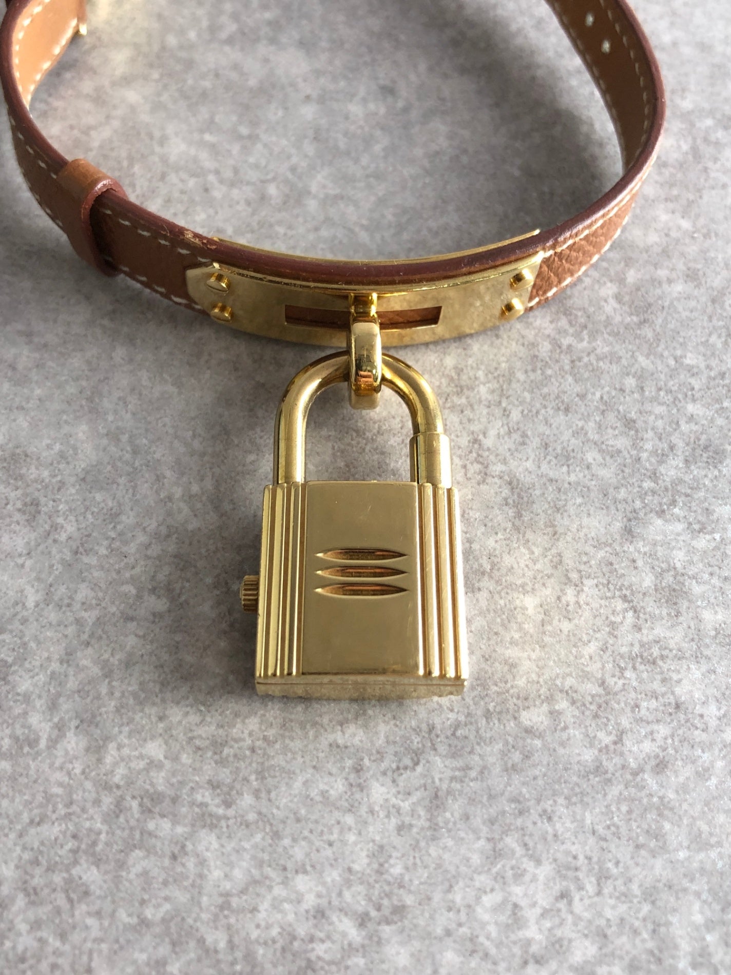 HERMES Watch Brown Vintage inubyu