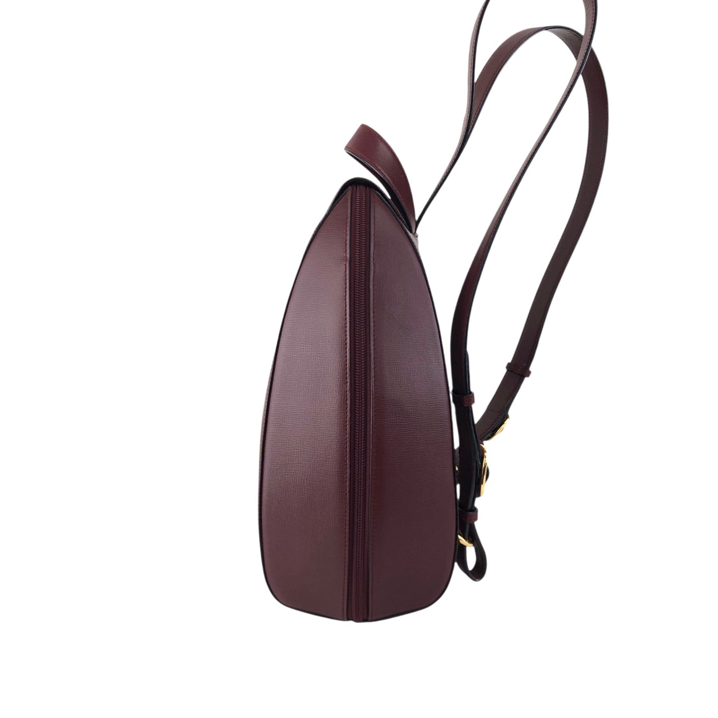 Cartier Turn Lock Backpack Bordeaux Vintage txrxit