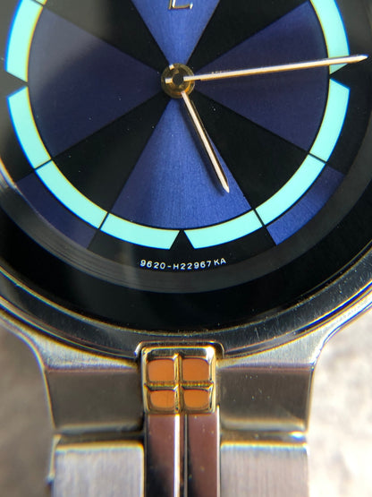 Yves Saint Laurent Quartz Watch Silver 9620-H13847Y Vintage 28zc4x