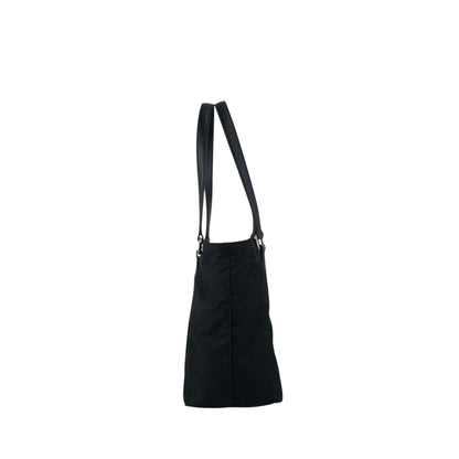 PRADA Tessuto Triangle Logo Totebag Black Vintage tgzvbu