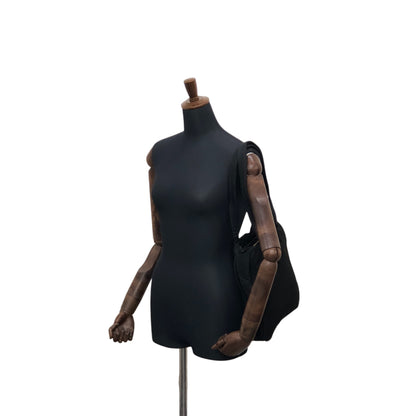 PRADA Tessuto Triangle Logo Totebag Black Vintage 4ica5v