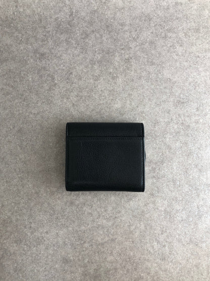 Christian Dior Logo Trifold Wallet Black Vintage 65wdpi