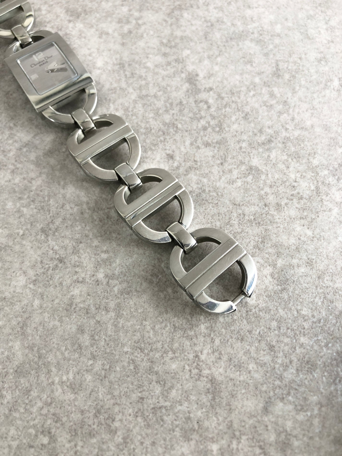 Christian Dior Watch Silver D78-109 Vintage s2ur7s