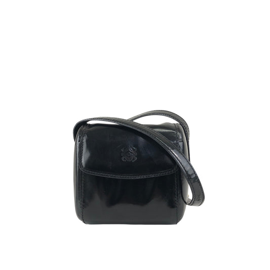 LOEWE Anagram Small Shoulder bag Black Vintage yt7pzh